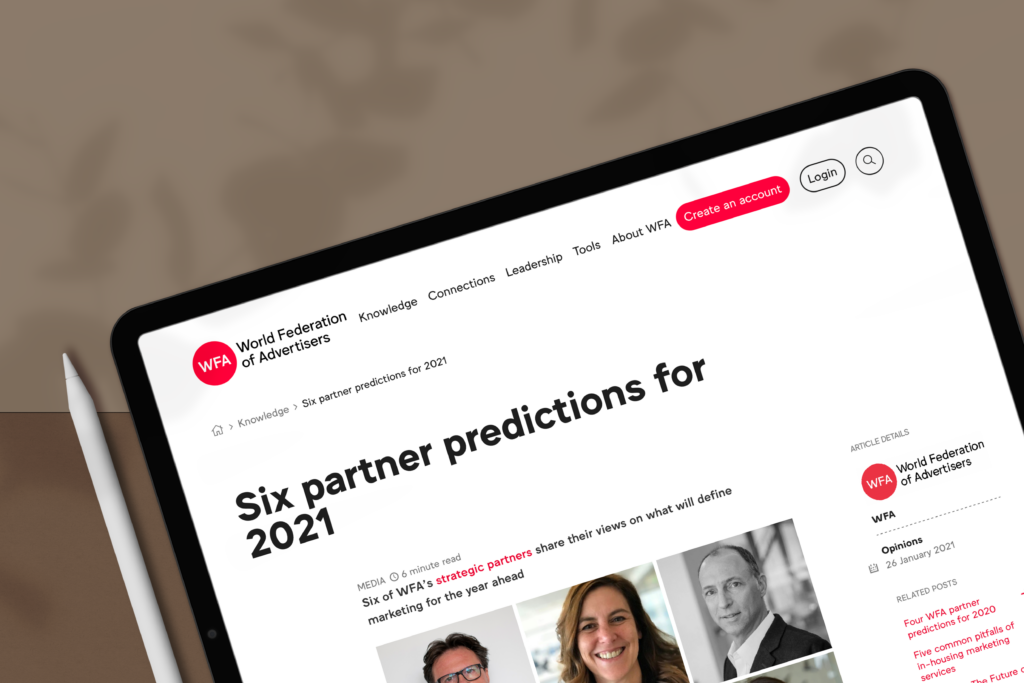 WFA partner predictions for 2021