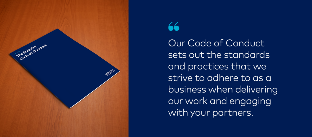 The Ebiquity Code of Conduct