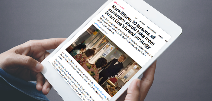 In the Press: Mark Ritson: 10 lessons all marketers should take from Direct Line’s brand strategy