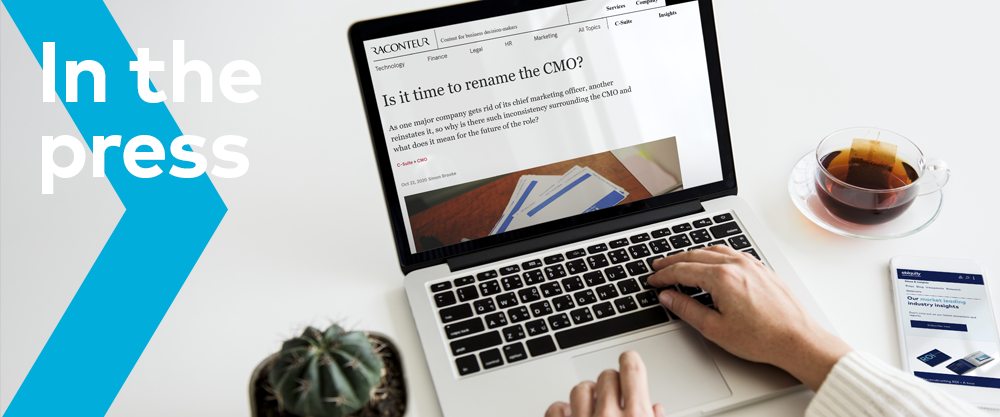 Is it time to rename the CMO?