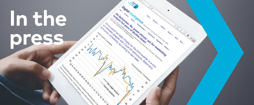 IPA Bellwether: No ‘green shoots’ yet for marketing budgets but pace of decline slows