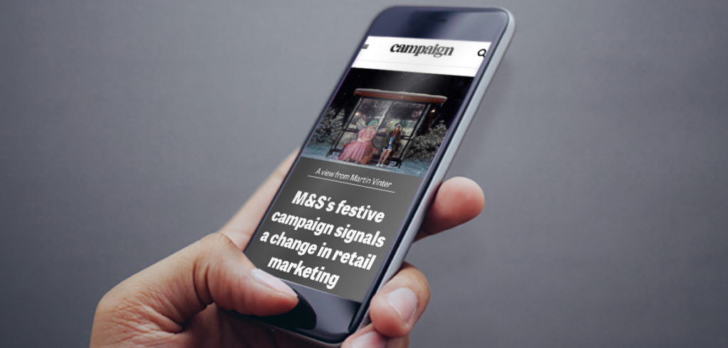 In the Press: M&S's festive campaign